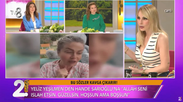 Tartışma yeniden alevlendi! Yeliz Yeşilmen'den Hande Sarıoğlu'na sert sözler: Cahil, cühela